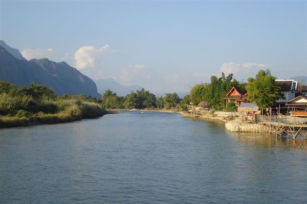 Vang Vieng, A Picturesque Town In Laos