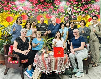 Thank you for the wonderful trip to Vietnam