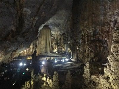 Don't miss Paradise Cave when travel to the central Vietnam