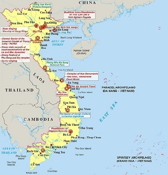 Heritages in Vietnam